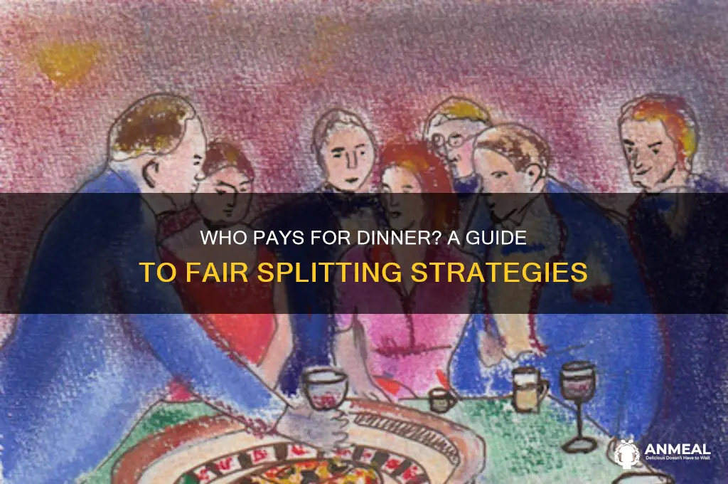 how to decide who pays for dinner