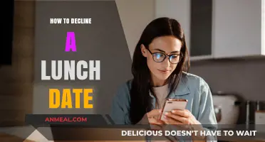 Gracefully Declining a Lunch Date: Tips for Polite Rejection