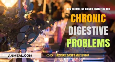 Politely Declining Dinner Invites: Managing Chronic Digestive Issues with Grace