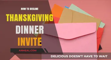 Gracefully Declining Thanksgiving Dinner Invites: Tips for Polite Refusals