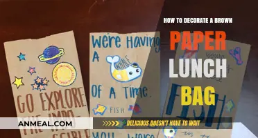 Creative Ways to Decorate Your Brown Paper Lunch Bag