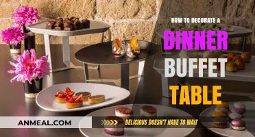 Elegant Buffet Table Decor: Tips for a Stunning Dinner Display