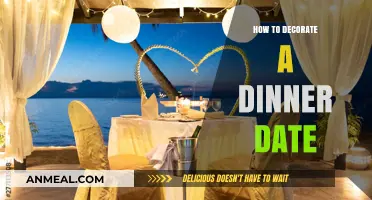 Romantic Dinner Date Decor: Tips for an Unforgettable Evening