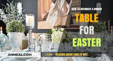 Elegant Easter Table Decor: Tips for a Festive Dinner Setting