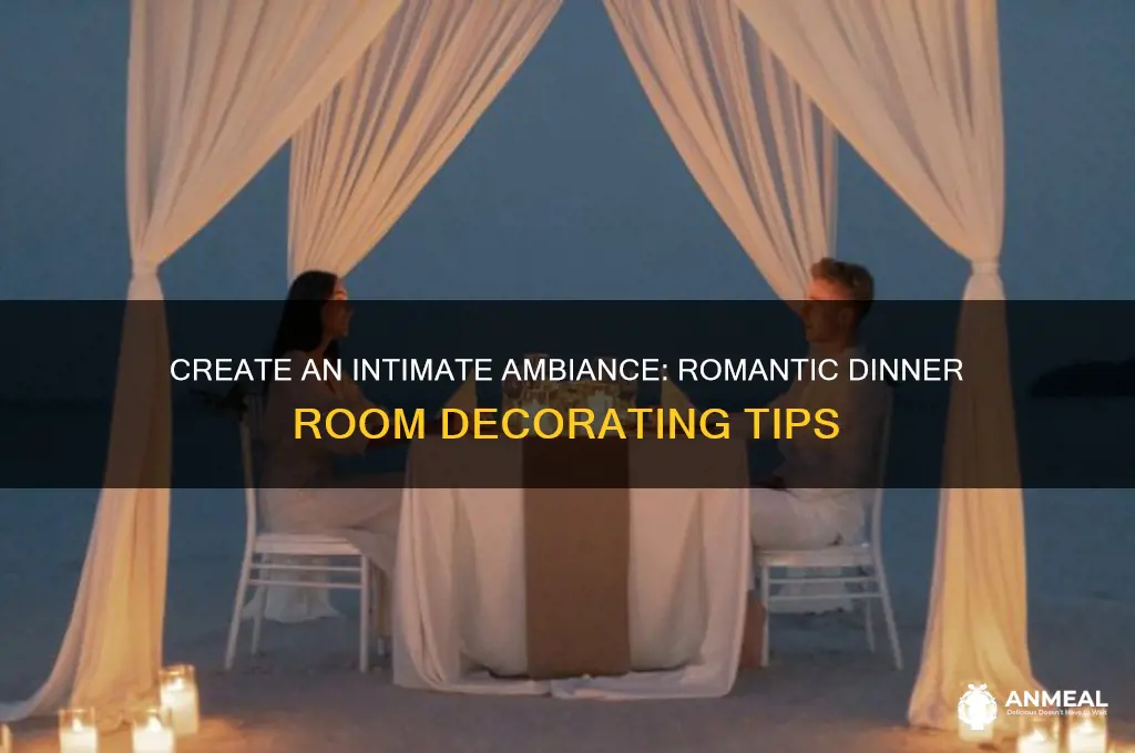 how to decorate a room for a romantic dinner