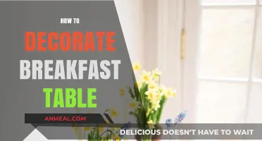 Creative Breakfast Table Decor Ideas for a Delightful Morning Setup