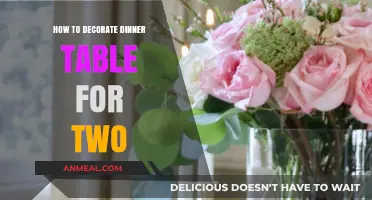 Romantic Dinner Table Decor Ideas for an Intimate Evening for Two