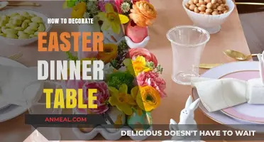 Elegant Easter Table Decor: Creative Ideas for a Festive Dinner Setting