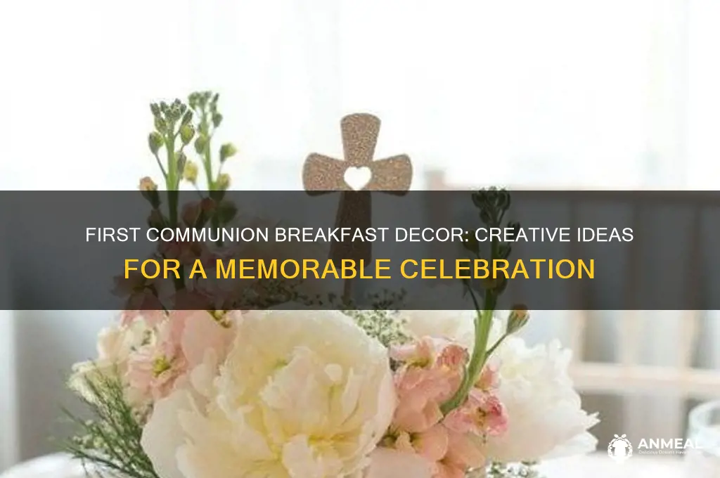 how to decorate for a first communion children