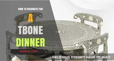 Elegant T-Bone Dinner Decor: Tips for a Stunning Table Setting