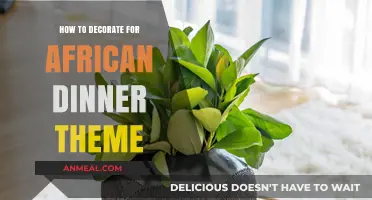 Vibrant African Dinner Decor: Tips for an Authentic Themed Experience