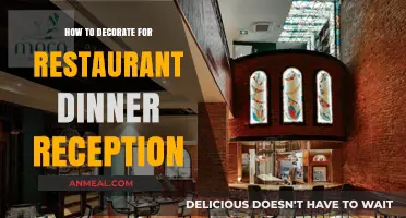 Elegant Restaurant Dinner Reception Decor Ideas for a Memorable Event