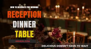 Elegant Wedding Reception Dinner Table Decor Ideas for a Magical Evening