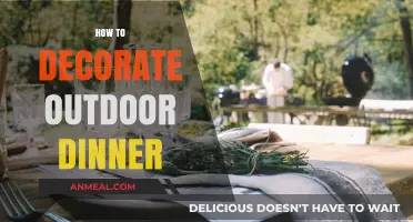 Elegant Outdoor Dinner Decor: Tips for a Magical Al Fresco Experience