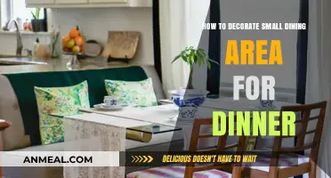 Maximize Your Small Dining Area: Elegant Dinner Decor Tips