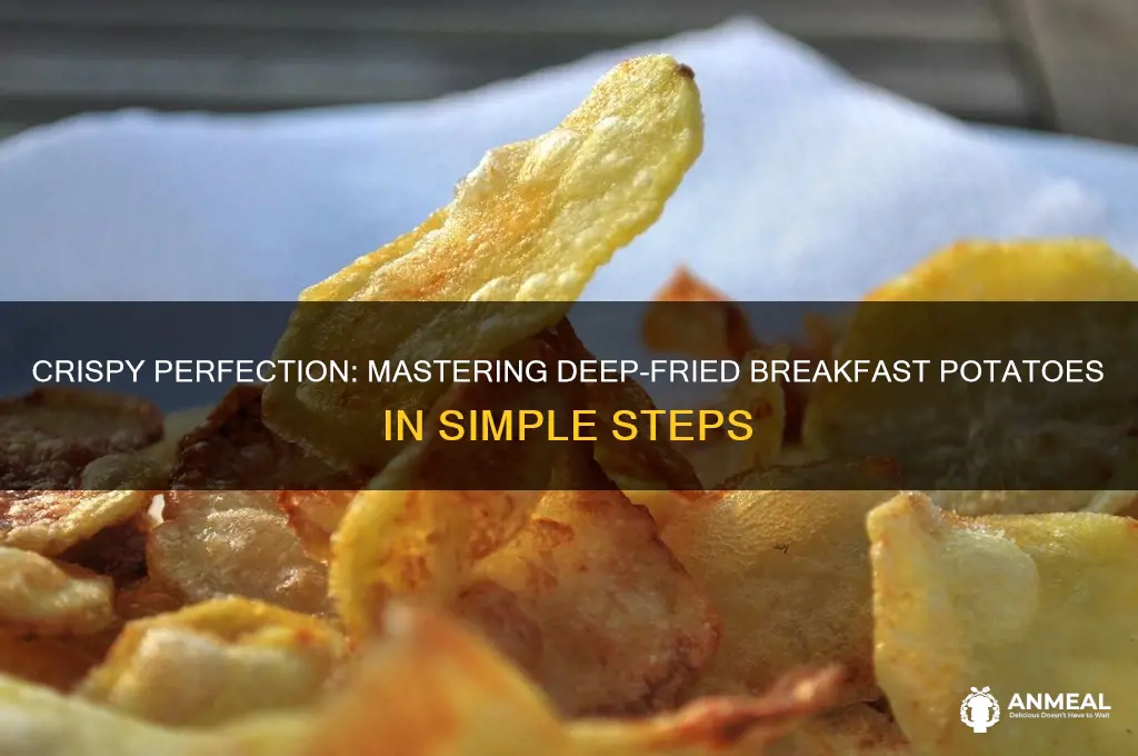 how to deep fry breakfast potatoes