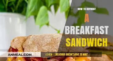 Quick Tips for Perfectly Defrosting Your Breakfast Sandwich at Home