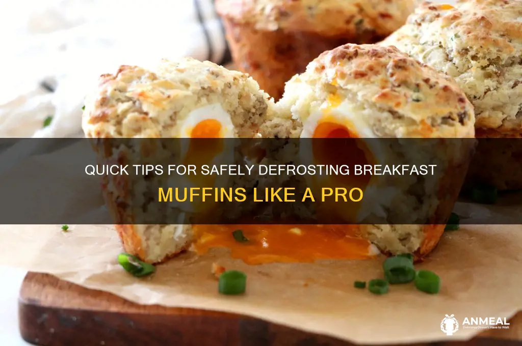how to defrost breakfast muffins
