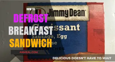 Quick Tips for Perfectly Defrosting Your Breakfast Sandwich at Home
