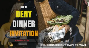 Politely Declining Dinner Invitations: A Guide to Gracious Refusals