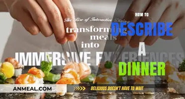 Crafting the Perfect Dinner Description: A Guide to Sensory Storytelling