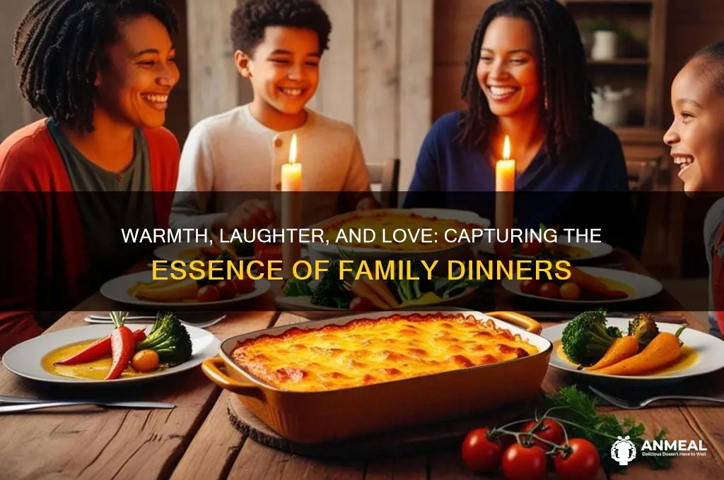 how to describe a family dinner