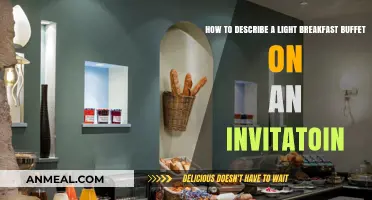 Start Your Day Right: Light Breakfast Buffet Invitation Wording Ideas