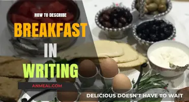 Crafting Delicious Descriptions: Mastering the Art of Writing About Breakfast