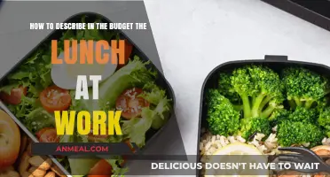 Budgeting for Lunch at Work: A Practical Guide