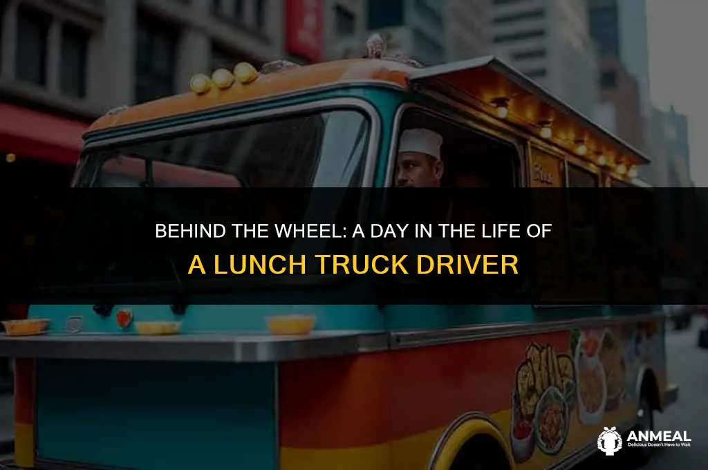 how to describe the job of a lunch truck driver