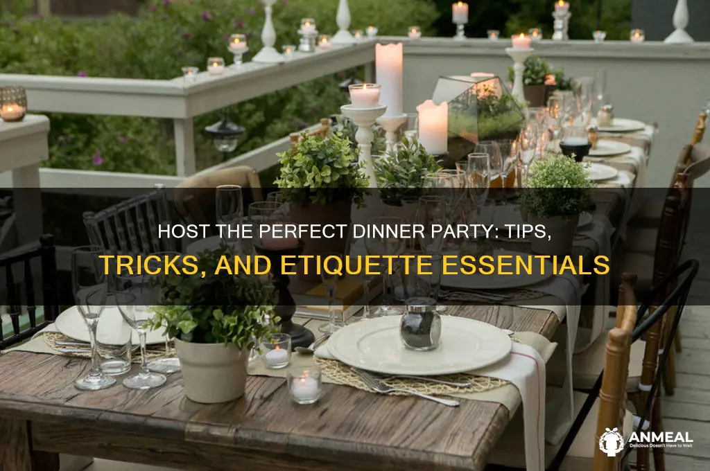 how to dinner party