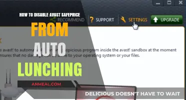 Stop Avast SafePrice from Automatically Launching: A Simple Guide