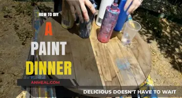 DIY Paint Pour Dinner: Creative Techniques for a Unique Table Setting