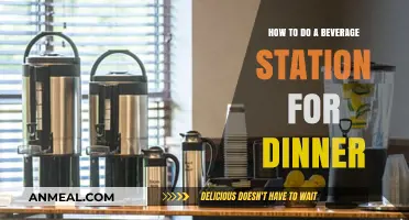 Create a Perfect Beverage Station for Your Dinner Party
