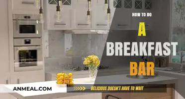 Create a Stylish Breakfast Bar: Easy DIY Tips and Ideas