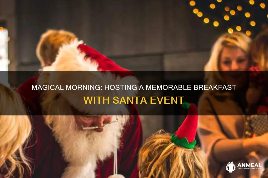 how to do a breakfast with santa