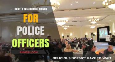 Honoring Heroes: A Guide to Hosting a Church Dinner for Police Officers
