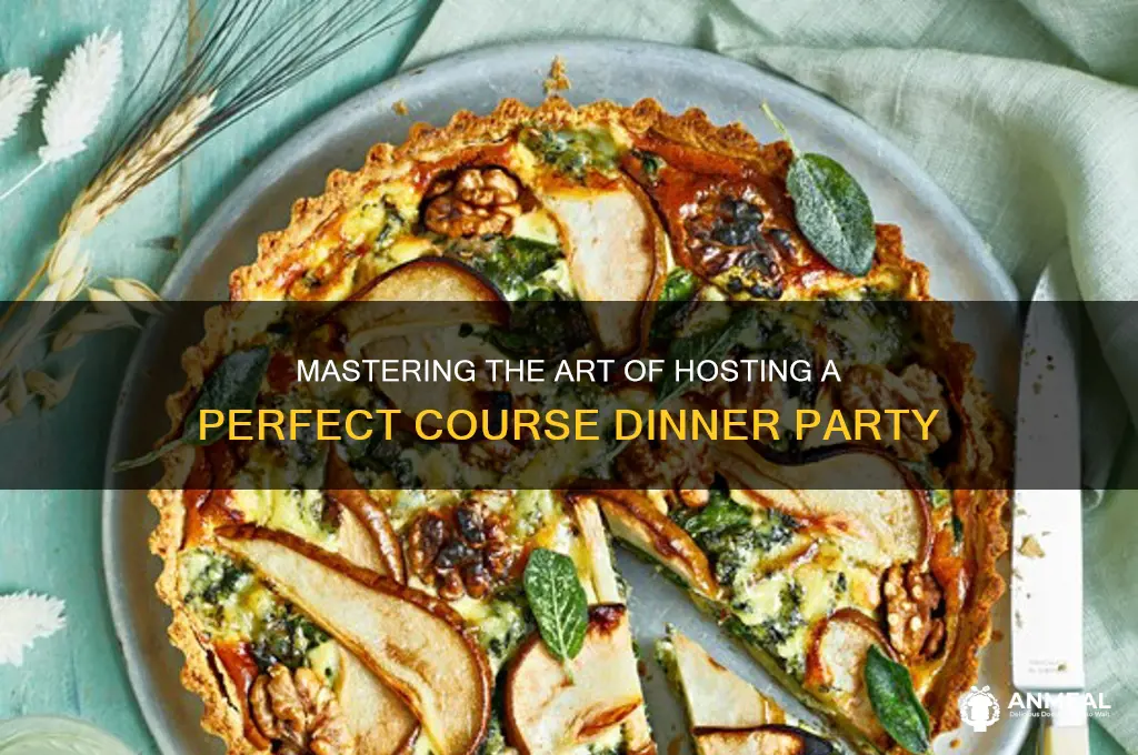 how to do a course dinner