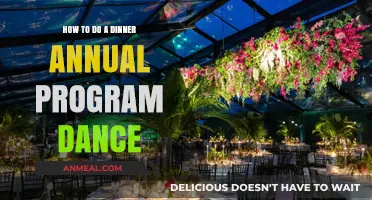 Mastering the Dinner Annual Program Dance: Steps, Tips, and Elegance