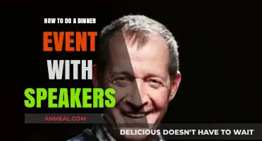 Hosting Engaging Dinner Events with Speakers: A Step-by-Step Guide