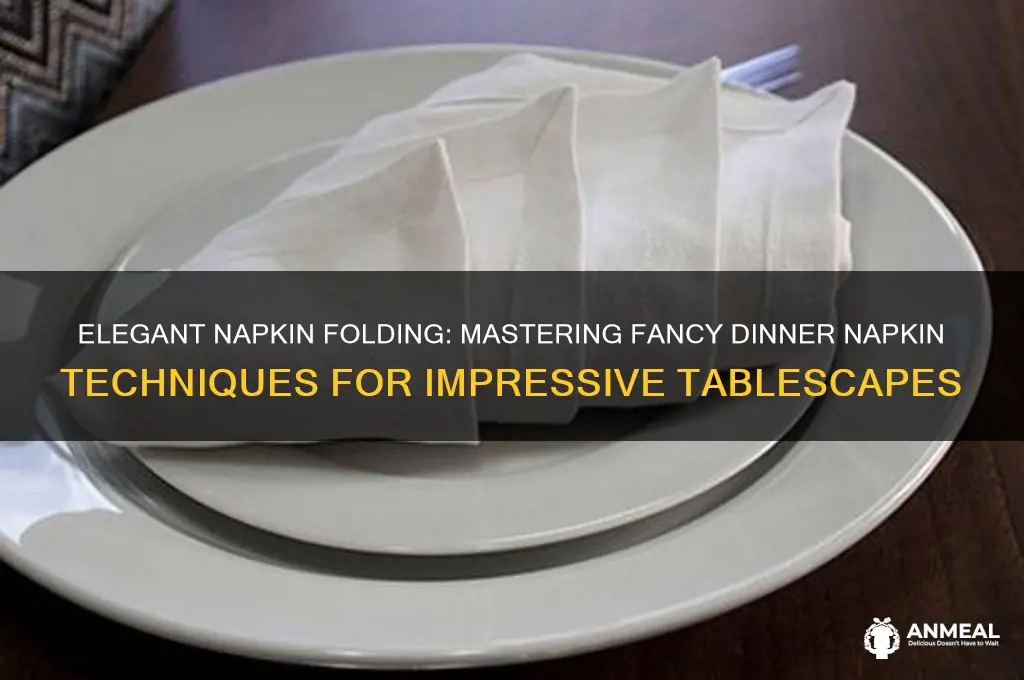 how to do a fancy dinner napkinfld
