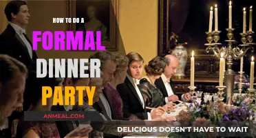 Elegant Hosting: A Step-by-Step Guide to Perfect Formal Dinner Parties