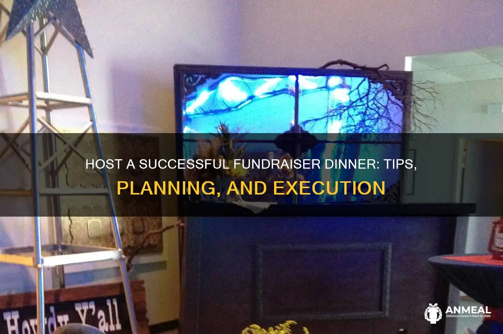 how to do a fundraiser dinner