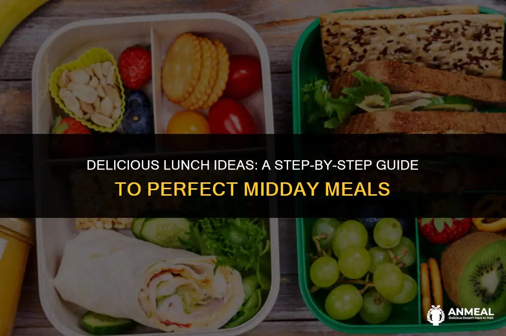 how to do a lunch