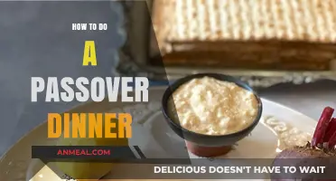 Hosting a Meaningful Passover Seder: Step-by-Step Dinner Guide
