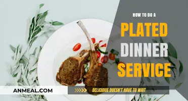 Mastering Plated Dinner Service: A Step-by-Step Guide for Elegant Dining