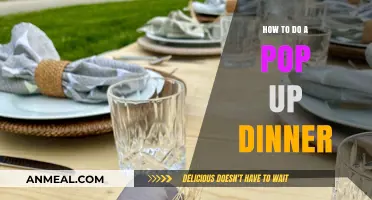 Mastering the Art of Hosting a Memorable Pop-Up Dinner Event