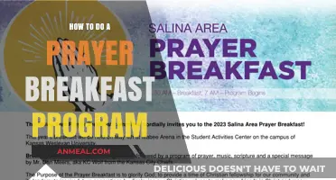 Organizing a Meaningful Prayer Breakfast: A Step-by-Step Guide