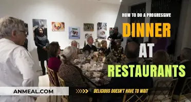 Host a Progressive Dinner: Restaurant Hopping Tips and Tricks