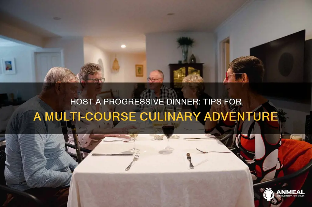 how to do a progressive dinner